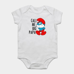 Papa Smurf Baby Bodysuit